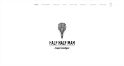 Desktop Screenshot of halfhalfman.com